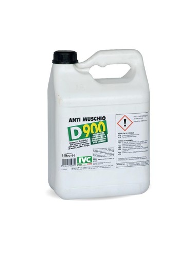 IVC Antimuschio "D900" Disinfestante Detergente Concentrato Per Esterni LT.1