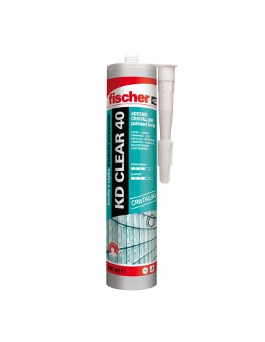 Adesivo Sigillante Cristallino a Base di Polimeri Ibridi Fischer KD CLEAR 40