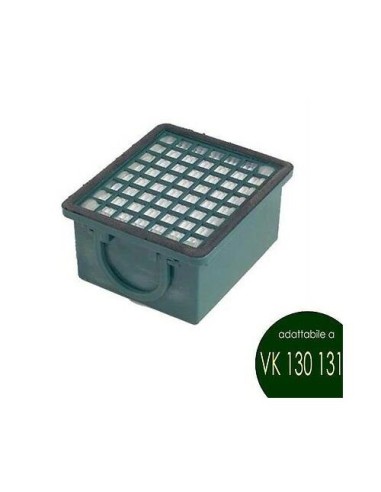 Filtro Folletto VK 130/131 Microfiltro Igienico Hepa Non Originale Vorwerk