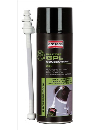 Pulitore Motore Additivo Concentrato Per Auto Impianto Gpl 120 ml. Arexons