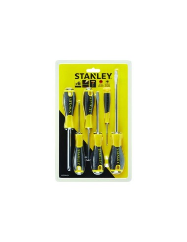 Serie 6 Giraviti 3 a Taglio e 3 a Croce Stanley Essential