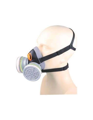 Maschera Respiratoria da 2 Filtri Senza Filtri Deltaplus Jupiter