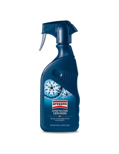 Super Pulitore Cerchioni Lega Acciaio Arexons Pulisce Lucida Brillantezza 500ml