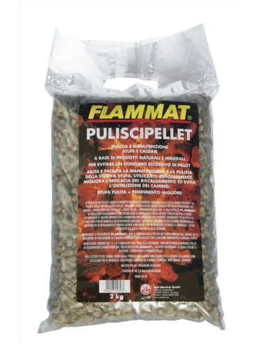 Pellet Spazzacamino Distruggi Fuliggine Per Stufe E Caldaie A Pellet Kg. 2