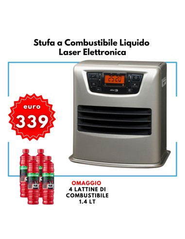 Stufa a Combustibile Liquido Laser Elettronica Portatile 54-140 mc  Zibro LC 135